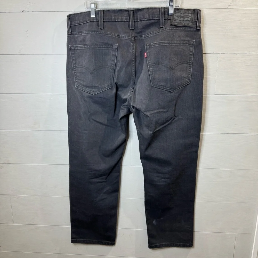 Levi's | Mens Dark Gray Straight Leg Jeans Size 38 x 30